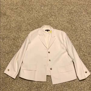White blazer